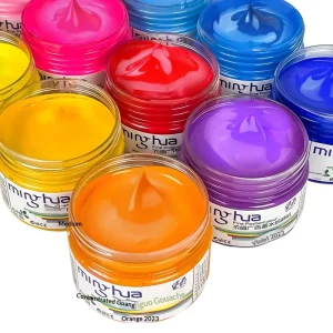 Minghua 95 Concentrated Gouache Painting Pigment Set 100ml Art Environmental Protection Non toxic