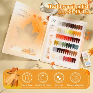 Miss Gooey Popular Four Seasons 36Colors Late Autumn Gel Nail Polish Collection Highly Pigmented UV Gel Polish Set TPO&Hema Free