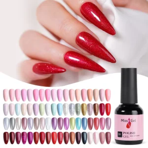 MissGel 774 Colors Oem Rebranding Nails Supplies Salon Bulk High Pigment One Coat Esmalte Permanentes UV Nail Gel Polish
