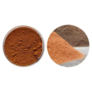 Mulch Dye Powder Iron Oxide Orange