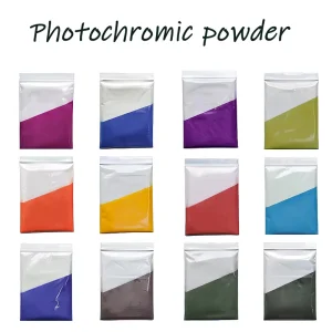 Multi Colors UV Light and Sun Sensitive Color Change Photochromic Powder Photochromic Pigment for Printing Ink Screen Printing