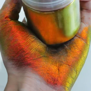 Multi-Colour Chameleon Chrome Powder Cosmetic-Grade Eyeshadow and Nail Pigment
