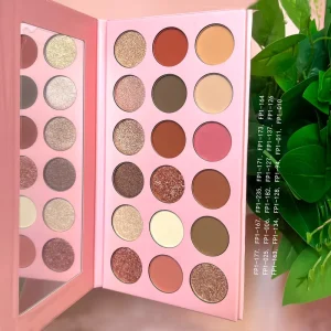 Multi color Custom Empty Eyeshadow Makeup Pigment Cream Eyeshadow Glitter Eyeshadow Palette