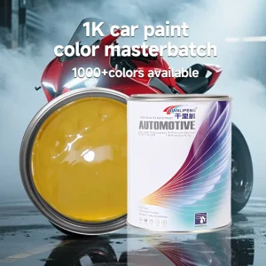 Multi color Optional 1K Pigment 1L Can Customizable Motorcycle Body Refinish Raw Paint