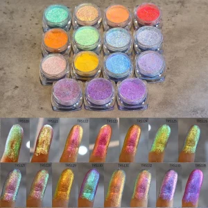 Multichrome Hyper Shift Chameleon Pigment Powder Cosmetic Grade Pigment with Mermaid Rainbow Aurora Opal Effect Shine