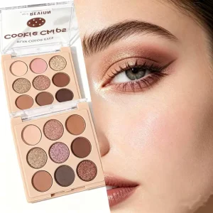 Multicolor Vegan High-Pigment Luminous Metallic Eyeshadow Palette