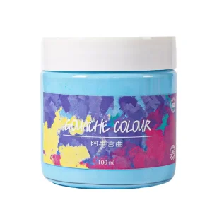 Multicolored Gouache Paints for Canvas Glass Paper China Factory Direct Supply