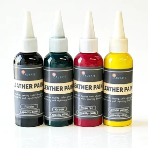 Multicolored Leather Paint Color Restorer and Color Changer for Shoes and Bags