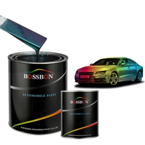 Multiple-Color Shifting Flip-Flop Chameleon Car Repair Coating Auto Refinish Paint