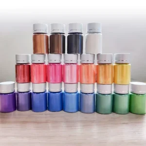 Muti color Bulk Colors Metallic Mica Pigments for Epoxy
