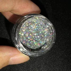 Nail Eyeshadow Glitter Sequin Powder Glitter Pigment Eyeshadow Loose Powder Holographic Eyeshadow Powder Pigments for Eye