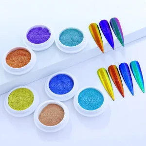 Natural Chromium Mica Pigment Inorganic Cosmetic Eyeshadow Nail Polish Car Paint Epoxy Resin