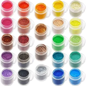 Natural Cosmetic Grade Mica Pigment Powder for Epoxy Resin Soap Making and Candles