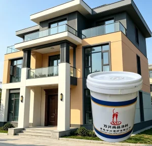 Natural Stone Texture Coating Exterior Facade Paint Waterproof Crack-Resistant Wall Finish