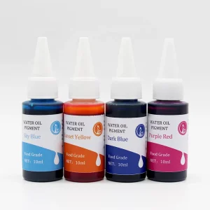 Natural Water Oil Pigment Organic Food Coloring Liquid Edible with Best Sample