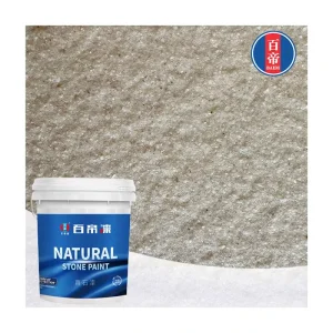 Natural Weather-Resistant Exterior Stone Paint Fireproof Real Stone Effect Acrylic Coating