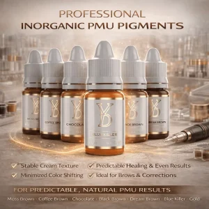 Naturalness Inorganic Liquid Permanent Makeup Pigment for PMU Training