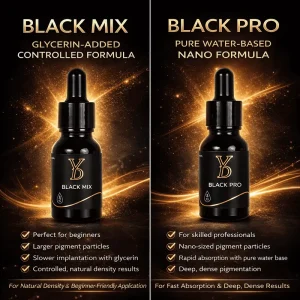 Naturalness Powder Scalp Permanent Makeup Pigment for Machine Work