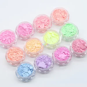 Neon Color Paste Matte Nail Acrylic Fluorescent Makeup Pigment Powder