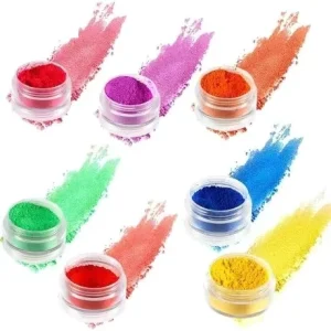 Neon Fluorescent Pigment for Cosmetic Nail Art Epoxy Resin Paint Coating