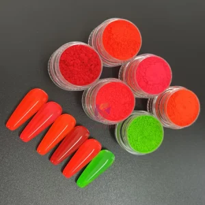 Neon Fluorescent Powder Acrylic Nail Color Dye Pigment