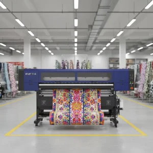 New 1.9m Sublimation Printer 4 Heads Epson I3200 Industrial Speed Digital Textile Printer ENJET E74 190PRO