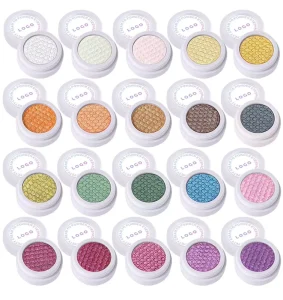New Arrival Custom Logo Spot Monochrome Eye Shadow Velvet Pearlescent Sparkling Powder Fine Flash Chameleon Color Sequins