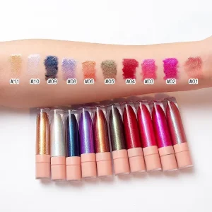 New Arrival New Design Lip Makeup Waterproof Duochrome Shiny Lip Gloss Liquid Lipstick Chameleon Pigment Lipgloss