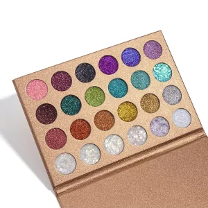 New Arrivals Korean Chunky Eye Glitter Eyeshadow Palette Glitter Eyeshadow Glitter on Eye