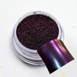 New Black to Red blue purple Hypershift Chameleon Eyeshadow Pigment Multichrome Aurora Mica Powder for Coating Nail Art