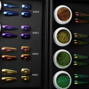 New Chrome Nails Powder Mermaid Powders Mirror Nail Pigment