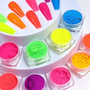 New Cosmetic Grade UV Fluorescent Pigment Dyes Powder Strong Effect Neon Pigment for Nail Art