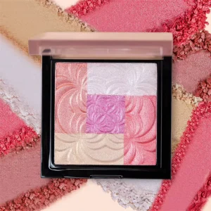 New Design Custom High Pigment Eyeshadow Makeup Best Quality 5 in 1 Face Eye Blush Highlighter Multi Use Eyeshadow Palette
