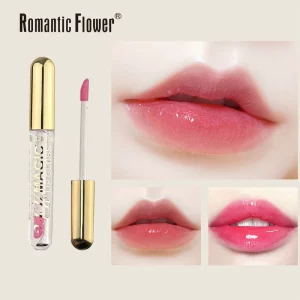 New Design Custom Moisturizing Tint Magic Lip Oil Vegan Change Color pink Magic Lip Gloss in Stock