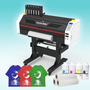 New Fourstar TS 604L DTF Printer T Shirt Printing Machine Pigment Ink 1 Year Warranty Semi Automatic Thermal Transfer Film 60cm