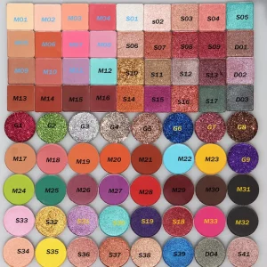 New High Pigment Best Selling Eye Shades Pressed Single Eyeshadows