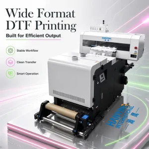 New High Speed Fully Automatic DTF Printer with DTF Ink and Powder Shaker 1 Year Warranty for Commercial Apparel Production
