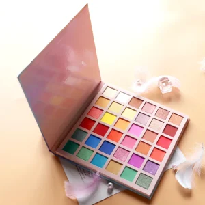 New Hot Sell Cosmetics 35 Colors Neon Eye Shadow High Pigment Private Label Eyeshadow Palette