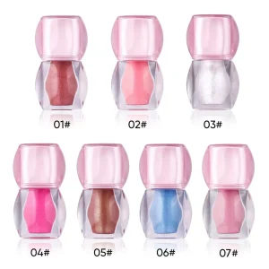 New Shimmering Shine Moisturizing Glossy Lip Gloss Custom Logo Glitter Pearlescent Pigmented Hydrating Lips Gloss