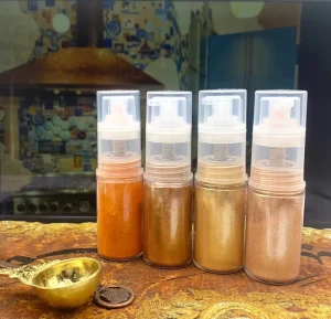 New Style Edible Glitter Dust Cake Decorating Tools Edible Glitter Spray Powder for Colorant & Macaroon