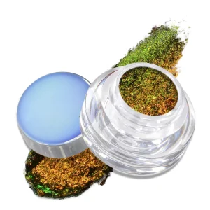New Style Waterproof Flakes Eye Shadow High Pigment Glitter Multi Chrome Chameleon Eyeshadow Cream