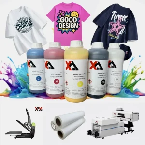 New Xmay Customizable 24 Inch Fully Automatic Digital DTF Printer Epson Print Head Pigment Ink Large Format Vinyl T Shirt 1 Year