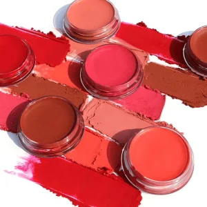 Newest Makeup Cream Temperature Color Changing Cheek Blusher Private Label Clear Ph Color Changing Blush