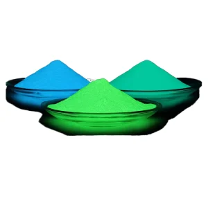 Night Glowing Phosphor Powder Luminous Powder Glow White to Blue Photoluminescent Pigment Glow in the Dark Pigment