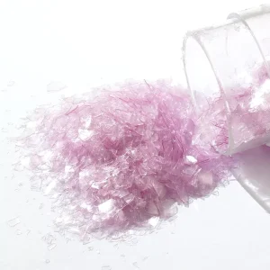 No Mica Pink Health Edible Glitter Flake No E171 Edible Glitter Flake For Bakeries Party Cake Decoration