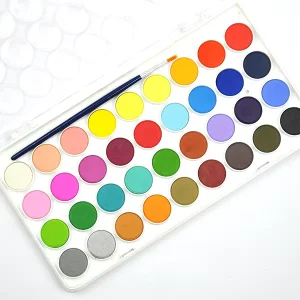 Non-Toxic 36-Color Gouache Paint Set for Artists, Students, Hobbyists, and Kids