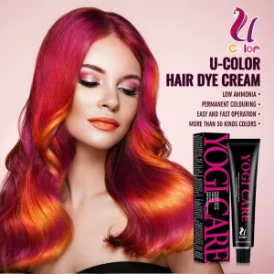 Nourishing Low-Ammonia Hair Dye Cream for Daily Use