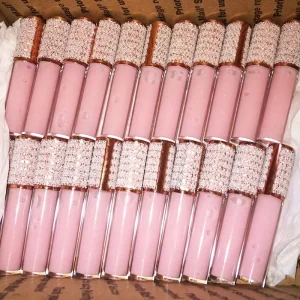 Nude Brown Lip Gloss Lipstick Shiny Glossy Vegan Lip Gloss