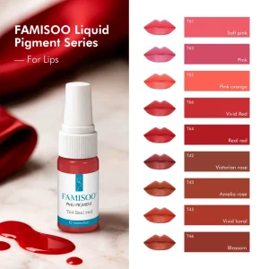 Nuojo OEM Microblading Pigment Organic Permanent Makeup Tattoo Ink Set Kit Semi Permanent 27 Colors 15ml Cruelty Free Vegan