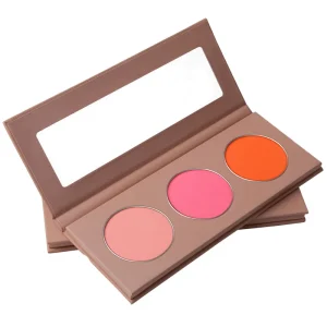 ODM Custom Blush Palette High Pigment Matte Moisturizing Highlight Powder Cream Long lasting Daily Mineral Makeup for Fair